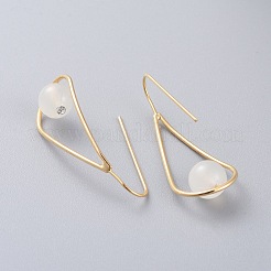 Boucles d'oreilles en pierre précieuse naturelle&nbsp;EJEW-JE03595