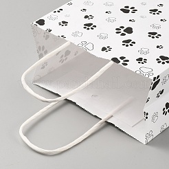 Geschenktüten aus Kraftpapier mit Griff&nbsp;ABAG-WH0045-19A