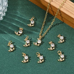 Ciondoli Shegrace in ottone con micro pavé di zirconi cubici&nbsp;XGRQ3D074-508G