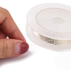 Runder Kupferdraht für die Schmuckherstellung&nbsp;LS-CWIR-WH0001-0.4mm-04-1