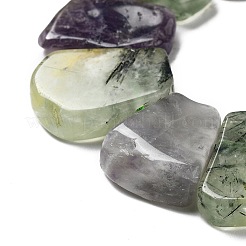 Natürliche Prehnit- und Amethystperlenstränge&nbsp;G-P528-K08-01