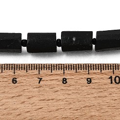 Natürliche schwarze Turmalin Perlen Stränge&nbsp;GG-CBA8682-A08