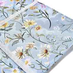 (vente de liquidation défectueuse : asymétrie de la ligne centrale) couverture de livre multicouche en polyester&nbsp;AJEW-XCP0002-78E