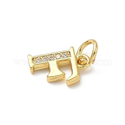 Ottone micro spianare fascino zirconi&nbsp;KK-I382-03G-F
