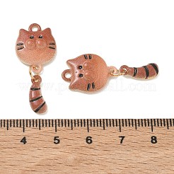 Lackiert Legierung Emaille Anhänger&nbsp;ENAM-K076-38G-01
