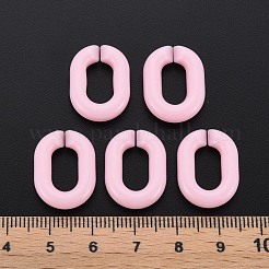 Opake Acryl Verknüpfung Ringe&nbsp;MACR-S373-19B-A07