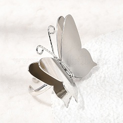 Bagues ouvertes en laiton pour femmes&nbsp;RJEW-F215-02P