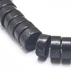 Fili di perle di shungite naturale&nbsp;G-F675-05