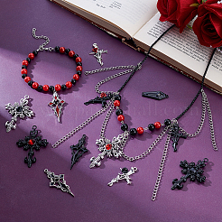 28 pendentif en alliage de style tibétain&nbsp;FIND-GA0006-71