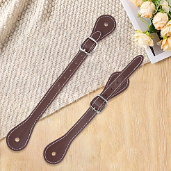2 correa de espuela de cuero genuino&nbsp;DIY-CL0002-56B