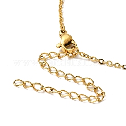 Collana con pendente a costellazione di zirconi colorati&nbsp;NJEW-H166-01E