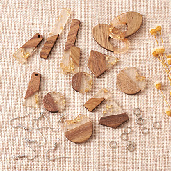 Kits de fabricación de pendientes colgantes de diy&nbsp;DIY-FW0001-04P