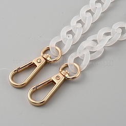 Catene per borse a maglie a catena in gelatina imitazione acrilica&nbsp;FIND-WH0126-257A
