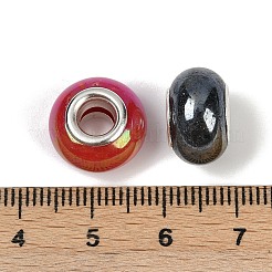 Undurchsichtiges Harz europäische Perlen&nbsp;RESI-C059-01E