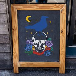 Modèles de pochoirs de peinture de dessin réutilisables en plastique&nbsp;DIY-WH0202-266