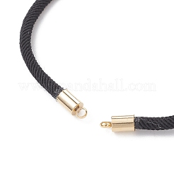 Armbandherstellung mit Schiebeverschluss aus 3 mm rundem&nbsp;AJEW-JB01467-02