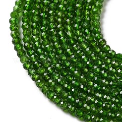 Fili di perline naturali diopside verde&nbsp;GG-CBA4941-A02-3mm