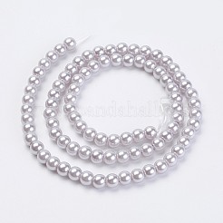 Fili di perle di vetro ecologiche&nbsp;HY-A008-8mm-RB004