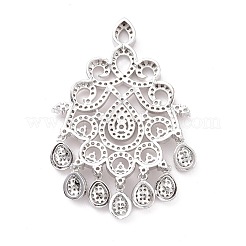 Umweltfreundliche Messingmikropavé&nbsp;KK-D079-01P