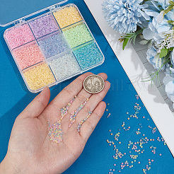 7200 pièce de perles à bulles lumineuses bicolores&nbsp;SEED-PA0001-31