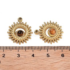 Placcatura ionica (ip) ciondoli in acciaio inossidabile 304&nbsp;STAS-U014-04F-G