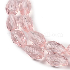 Transparente Jade-Glasperlenstränge&nbsp;GLAA-N005-T6mm-D18