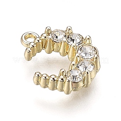 Legierung Schmuck Kristall Strass Anhänger&nbsp;PALLOY-Z001-22LG