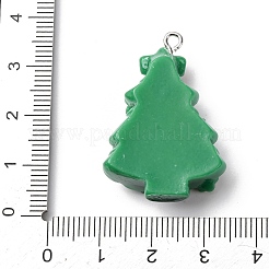 Pendentifs de noël en résine opaque&nbsp;RESI-A049-05J