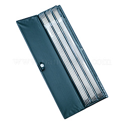 Fassungen für Doppelspitz-Stricknadeln (dpns) aus Edelstahl&nbsp;TOOL-R051-36cm