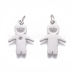 Pendentifs en acier inoxydable chirurgical 316&nbsp;LS-STAS-L242-03P