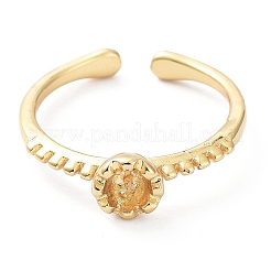 Gestellbeschichtung aus Messing mit offener Ringbasis&nbsp;KK-C035-07G