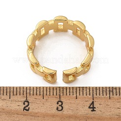 Messing Manschettenringe&nbsp;RJEW-C120-15G