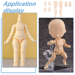 PVC-Puppenkörper-Set&nbsp;DIY-WH0320-24B