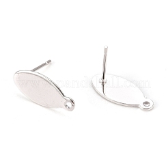 Ohrstecker-Beschläge aus Edelstahl 304&nbsp;STAS-H436-19S