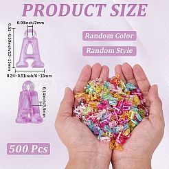 115g transparente Acrylanhänger&nbsp;TACR-BM0001-01