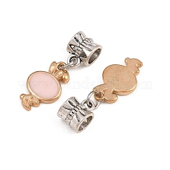 Legierung Emaille europäische baumeln Charms&nbsp;PALLOY-YW002-04
