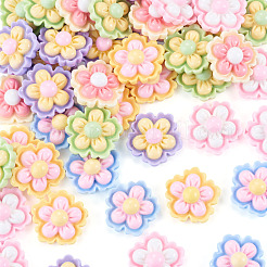 50 Stück undurchsichtige Cartoon-Resin-Decoden-Cabochons&nbsp;RESI-TA0005-64