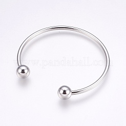 Anlaufgeschützte Armreifenherstellung aus Edelstahl 304 im europäischen Stil&nbsp;PPJ-G001-04P