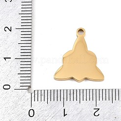 Ciondoli in acciaio inox 304&nbsp;STAS-P418-02G