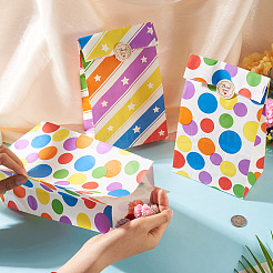 20 sac de rangement en papier arc-en-ciel&nbsp;ABAG-TA0002-35