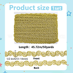 Spitzenbesatz aus Polyester&nbsp;OCOR-WH0101-222A