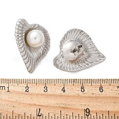 Herz 304 Edelstahl Ohrstecker&nbsp;EJEW-L287-064P