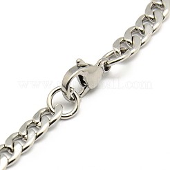 Anlaufgeschützte Panzerkette/gedrehte Kette aus Edelstahl 304 zur Herstellung von Armbändern&nbsp;STAS-A028-N121P