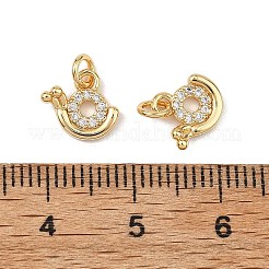 Ciondoli Shegrace in ottone con zirconi cubici trasparenti&nbsp;XGRQ3P137-584G