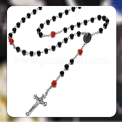 DIY-Schmucksets aus Rosenkranzperlen&nbsp;DIY-SC0029-72
