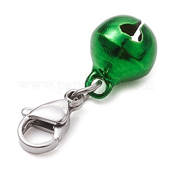 Décoration pendentif cloche en laiton&nbsp;HJEW-JM02492-01
