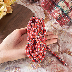 Cordini rotondi intrecciati in nylon in stile etnico da 5 m&nbsp;OCOR-TA0003-21A
