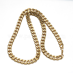 Schmucksets mit kubanischen Gliederketten und Armbändern aus 304 Edelstahl&nbsp;SJEW-O065-A-04G