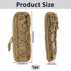 Étuis à fermeture éclair pour couteaux pliants en tissu Oxford d'extérieur&nbsp;AJEW-WH0609-828A