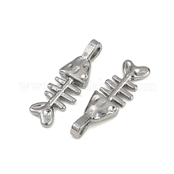 Pendentifs en acier inoxydable 304 sur le thème de l'océan&nbsp;STAS-F317-01I-P